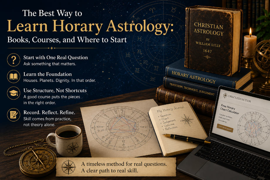 How to Learn Horary Astrology: The Best Books, Courses & Beginner's Guide