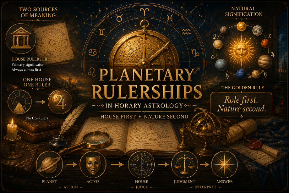 Planetary Rulerships vs. Natural Significations in Horary